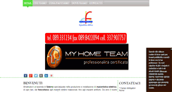 Desktop Screenshot of amatrudaimpiantisticaelettricasalerno.com